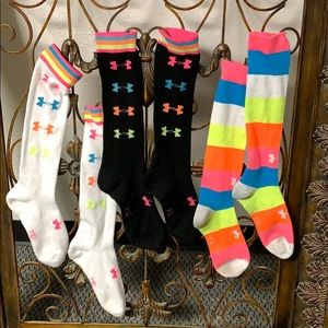 Under Armour soccer/volleyball socks M